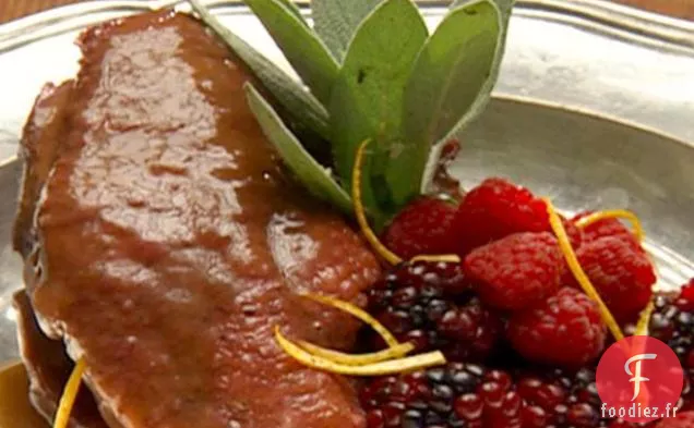 Magret de Canard à la Sauce aux Baies