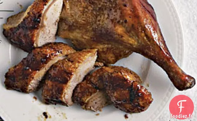 Canards Rôtis À La Mandarine - Glaçage hoisin