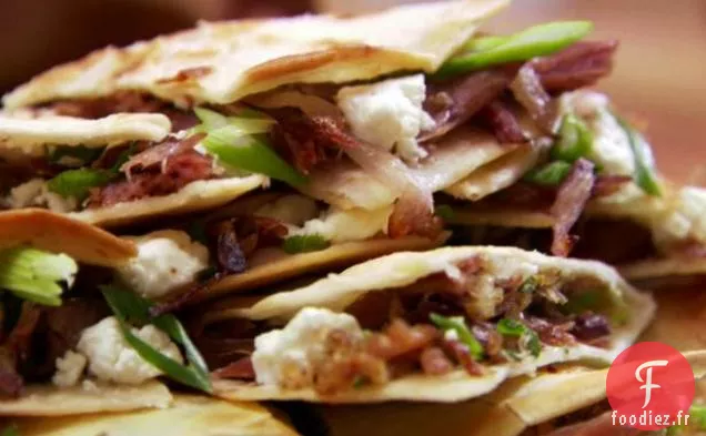 Quesadillas Au Confit de Canard