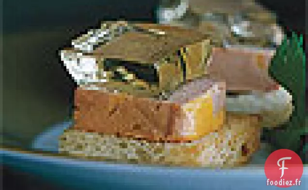 Toasts de Foie Gras au Geléé de Sauternes