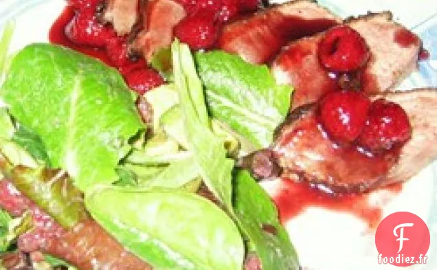 Magrets de Canard Sauce Framboise