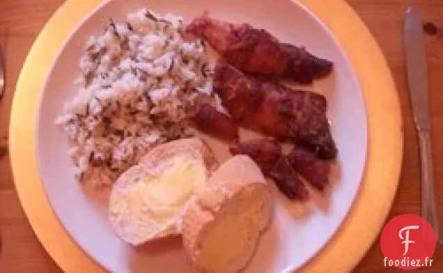 Poitrines De Canard Enveloppées de Bacon