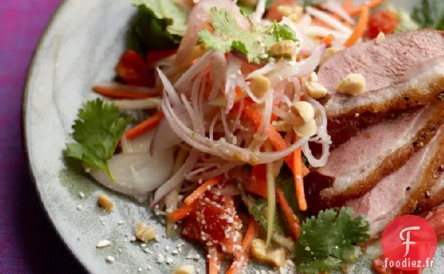 Salade de Canard et Papaye Verte à la Thaïlandaise