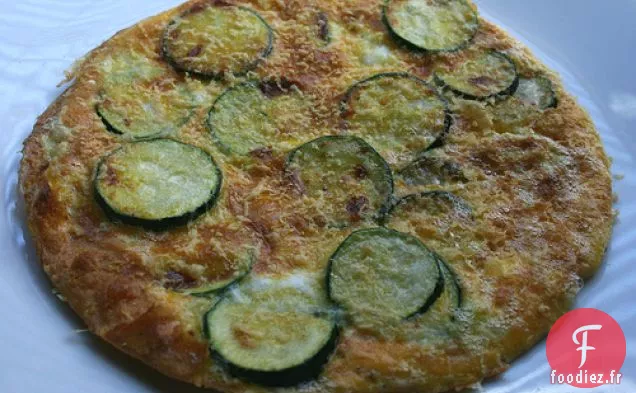 Frittata aux Œufs de Canard et Courgettes