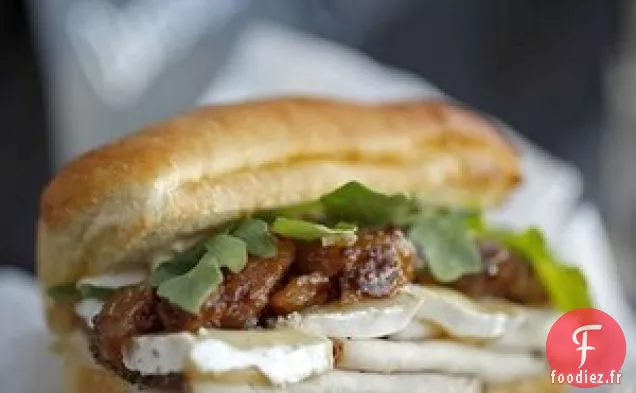 Dinde Au Camembert Fondu Et Mostarda