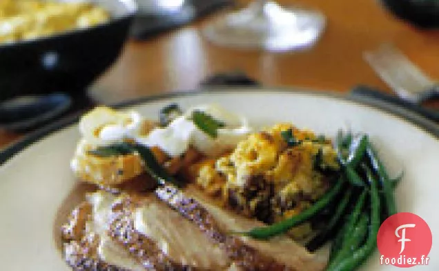 Dinde Rôtie aux Épices Mole