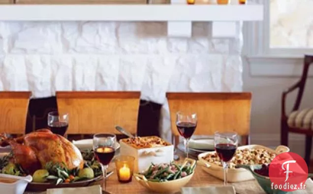 Dinde Rôtie avec Sauce à la Poêle Classique