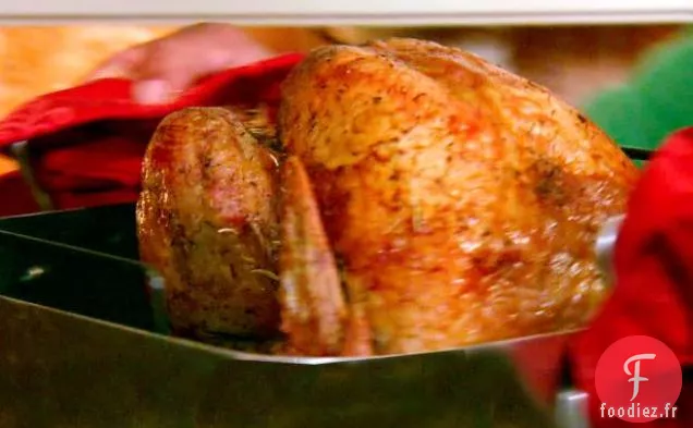 Dinde de Thanksgiving avec Frotter de Vacances
