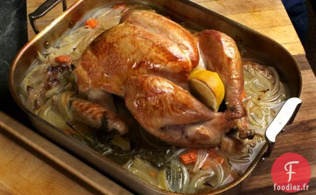 La Dinde de Thanksgiving rôtie / braisée