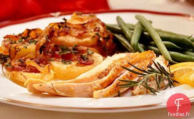 Dinde Rôtie au Romarin