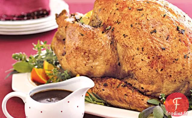 Dinde Rôtie aux Herbes