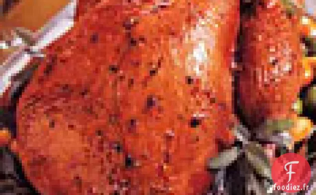 Dinde Glacée aux Agrumes avec sauce Chipotle