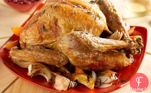 Dinde aux Herbes de Provence et Agrumes