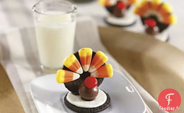 Dindes aux Biscuits au Chocolat