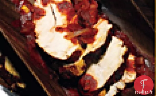 Achiote - Poitrine de Dinde Grillée aux Tomates, Piments et Menthe