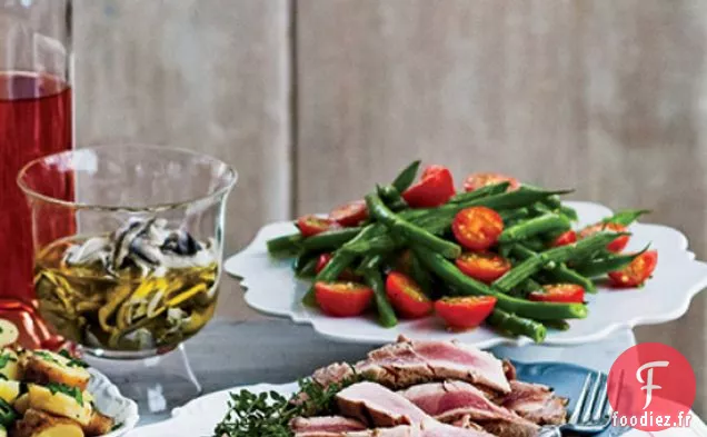 Steaks de Thon Niçois Grillés