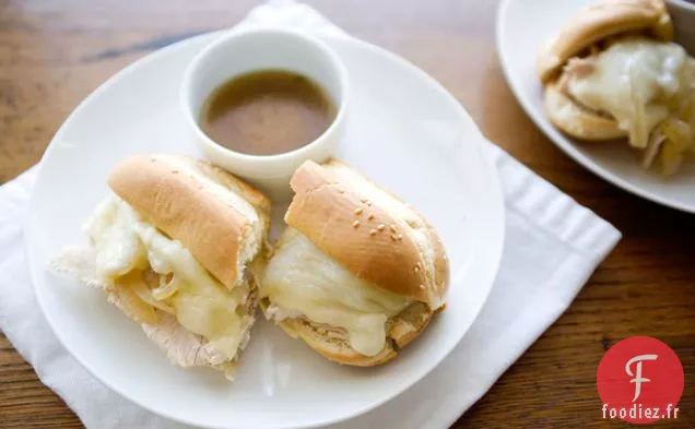 Sandwichs à la Dinde à la Mijoteuse