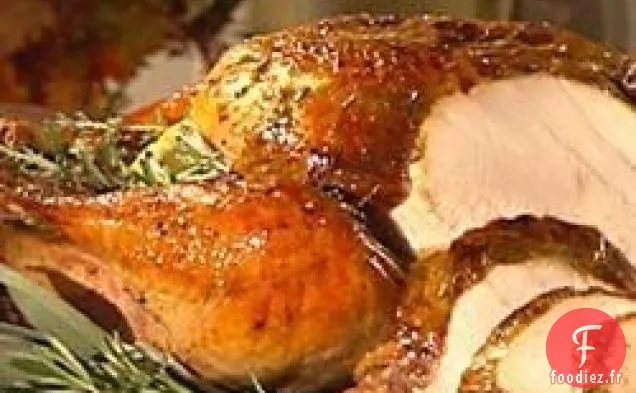Dinde désossée farcie aux fruits du Diable Dan