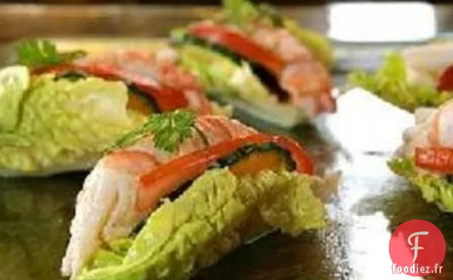 Crevettes au piment doux et impertinent