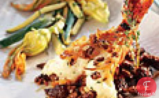 Crevettes Rôties aux Morilles et Beurre de Morilles