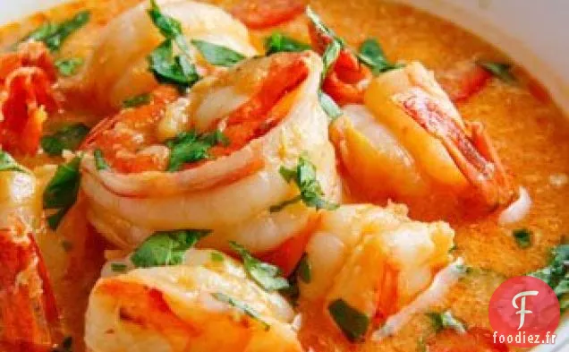 Crevettes au Chili de Singapour