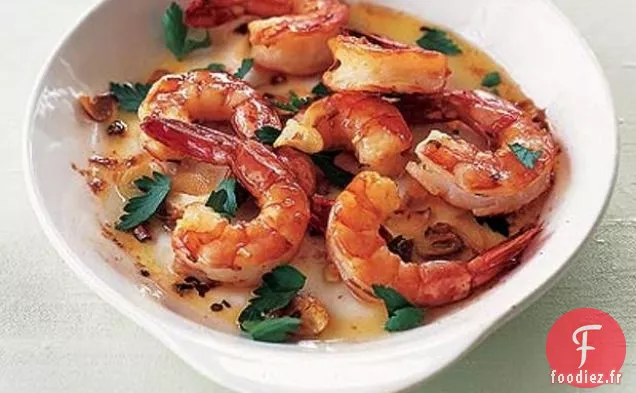 Crevettes au Four Espagnoles