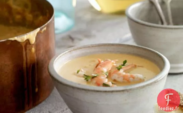 Bisque de Crevettes de la Baie de Dublin