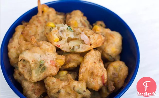 Cucur Udang (beignets de crevettes)