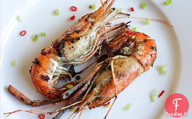 Crevettes Sautées (crevettes d'Eau douce) /???