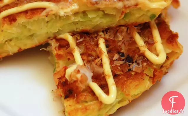 Okonomiyaki - Crêpes Salées Japonaises