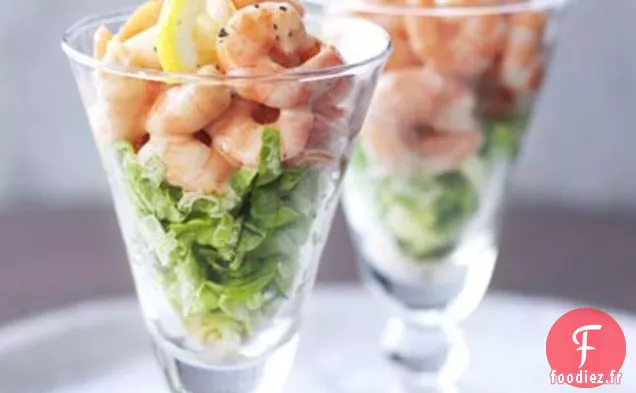 Cocktail de Crevettes de la vieille école
