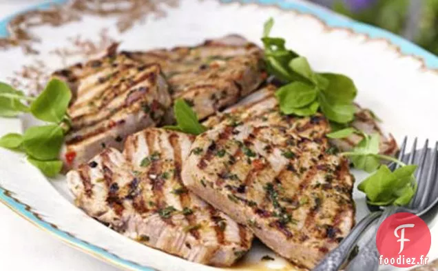 Steaks De Thon À La Chermoula