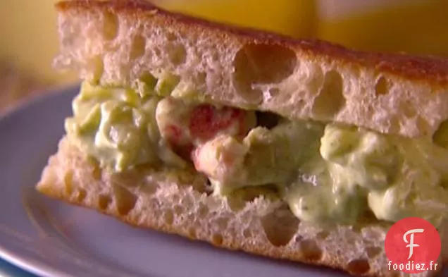 Rouleaux de Homard Focaccia