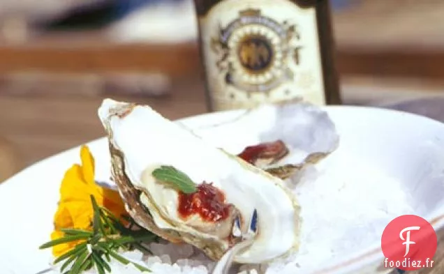 Huîtres Cocktail avec la Meilleure Sauce Cocktail d'Oysterville