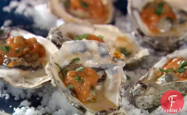 Huîtres Grillées à la Sauce Fra Diavolo