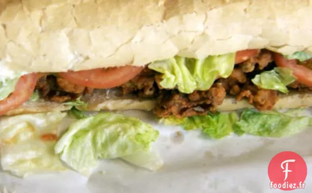Huître de Castnet Po'boy