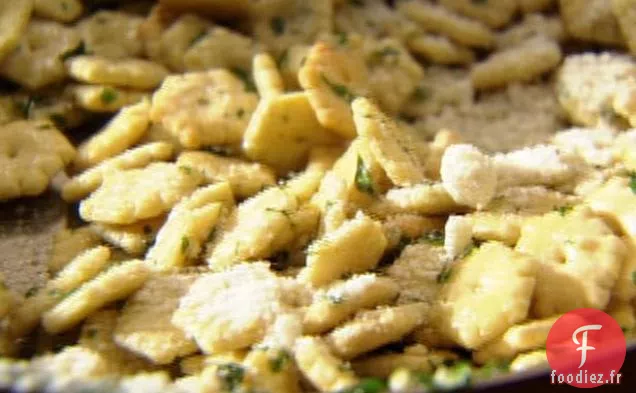 Craquelins d'Huîtres Au Parmesan