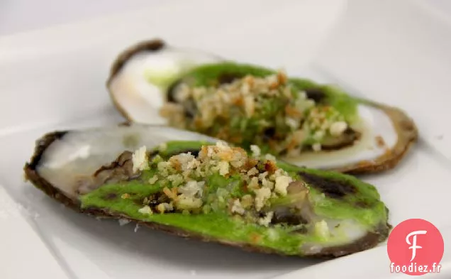 Recette Rockefeller d'Huîtres de Long Island