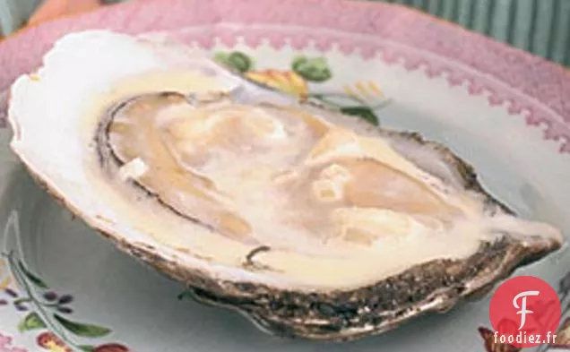 Huîtres Chaudes Baignées De Crème Et D'Échalotes