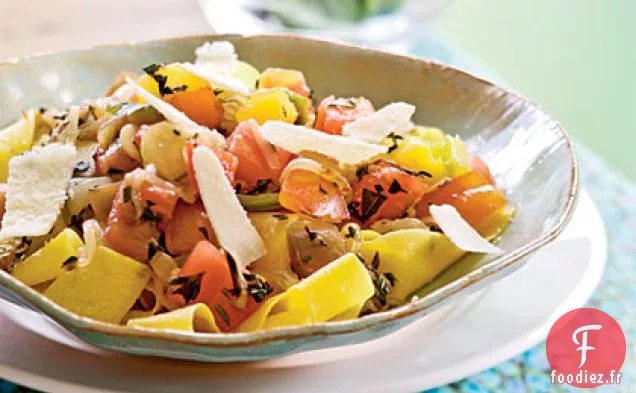 Pappardelle aux Tomates et Herbes anciennes