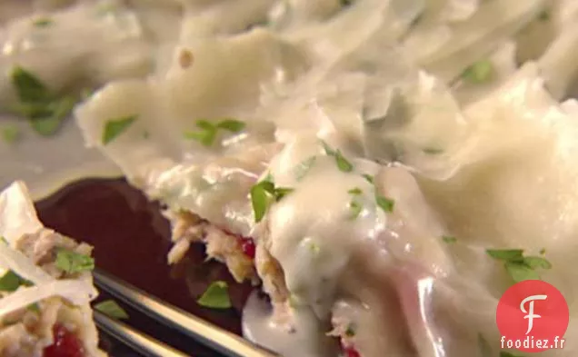 Raviolis à la Dinde et aux Canneberges