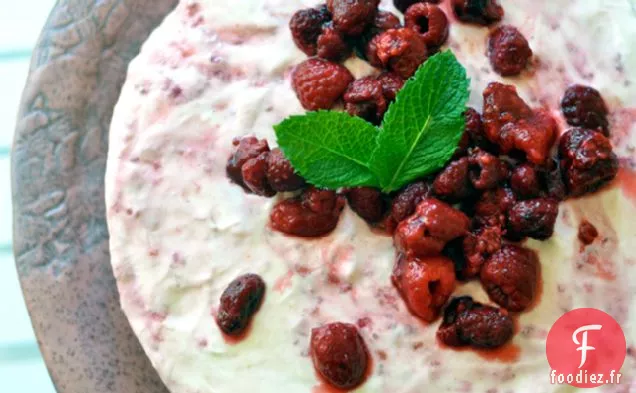 Tarte à la Crème aux Framboises