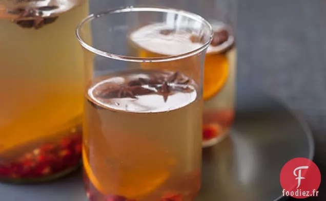 Sangria Au Vin Blanc Épicé