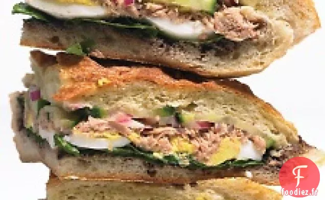 Sandwich au Thon à la Niçoise