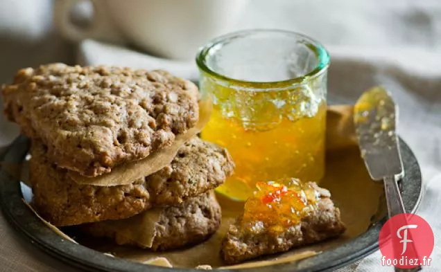 Recette De Scone Au Beurre Brun Et À L'Avoine