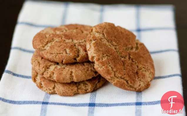 Snickerdoodles au beurre d'amande