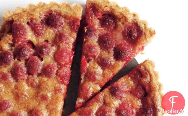 Tarte aux Framboises Au Beurre Brun