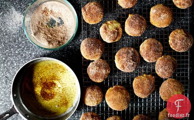 Bouffées de Petit Déjeuner au Beurre Brun Cannelle