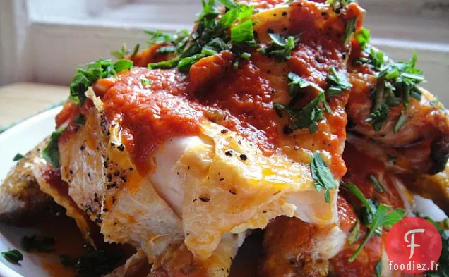 Cuire le livre: Poulet rôti au Beurre de Tomate
