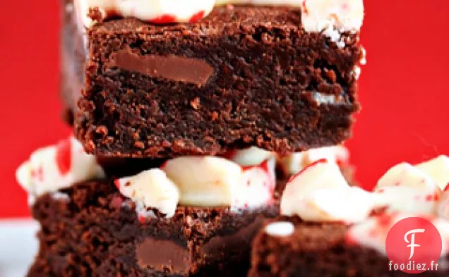 Brownies à la Menthe Poivrée